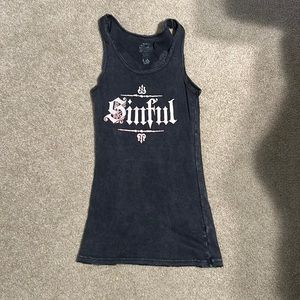3 for 30 Sinful tank top gray